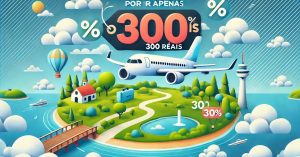 Descubra onde comprar passagens aéreas por apenas R$ 300